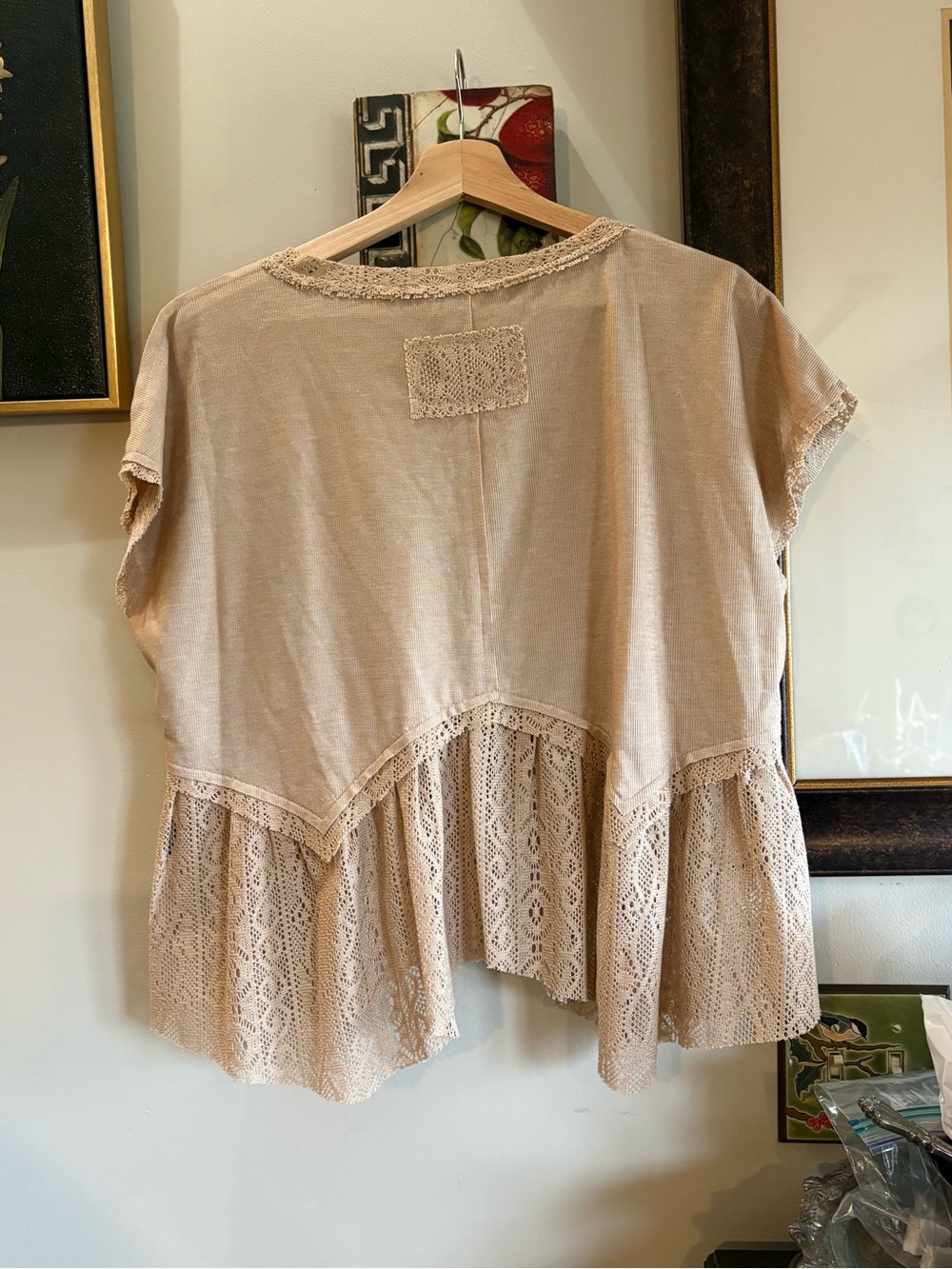 Pol Callie Short Sleeve Tee babydoll Size Small - Picture 4 of 4